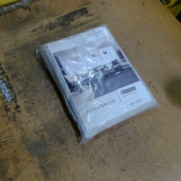 New Flax Linen Blend Textured Semi Sheer Curtains 50 x 84 - Picture 5 of 5